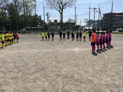 4/9(土)U-12交流戦