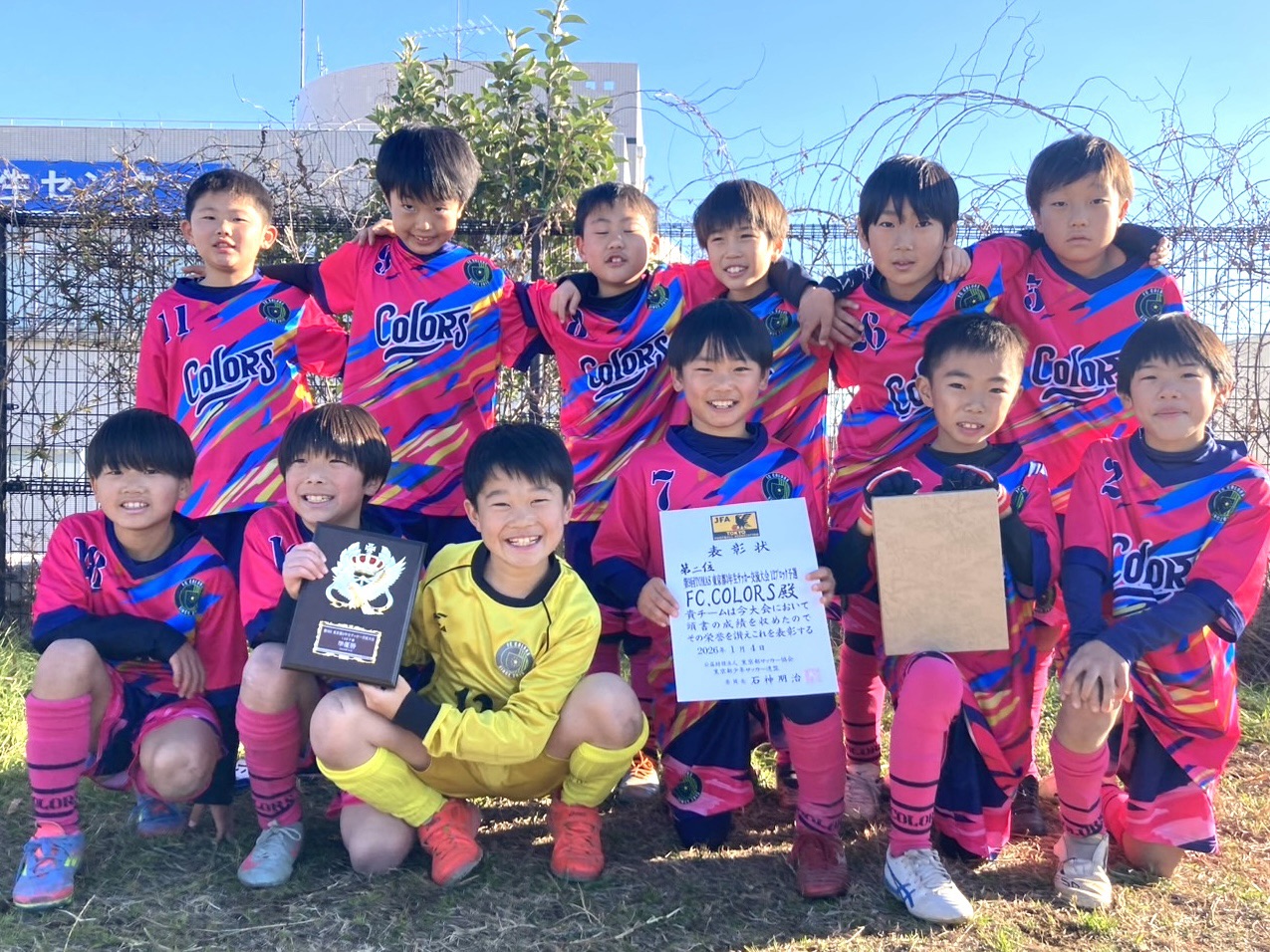 3年生TOMAS12ブロック予選 準優勝！